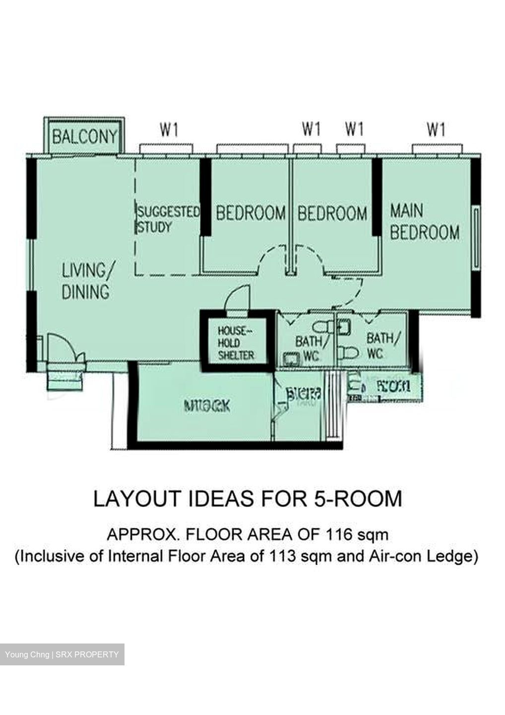 Blk 171B Rivervale Shores (Sengkang), HDB 5 Rooms #589008121